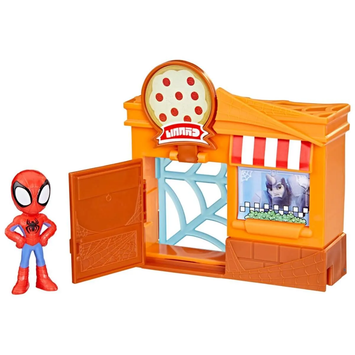 Hasbro Toys Marvel Spidey and Spidey and His Amazing Friends Spidey Pizza Parlor Playset