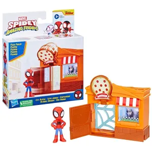 Hasbro Toys Marvel Spidey and Spidey and His Amazing Friends Spidey Pizza Parlor Playset