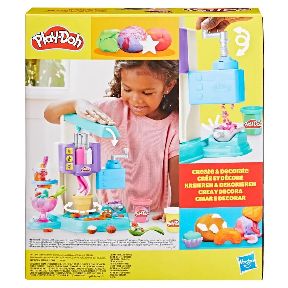 Hasbro Toys Play-Doh Rainbow Swirl Ice Cream Playset