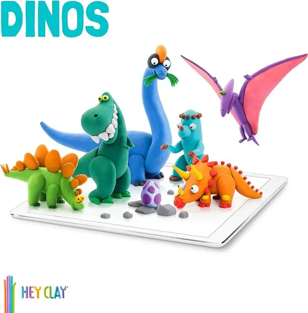 Hey Clay Dinos Large