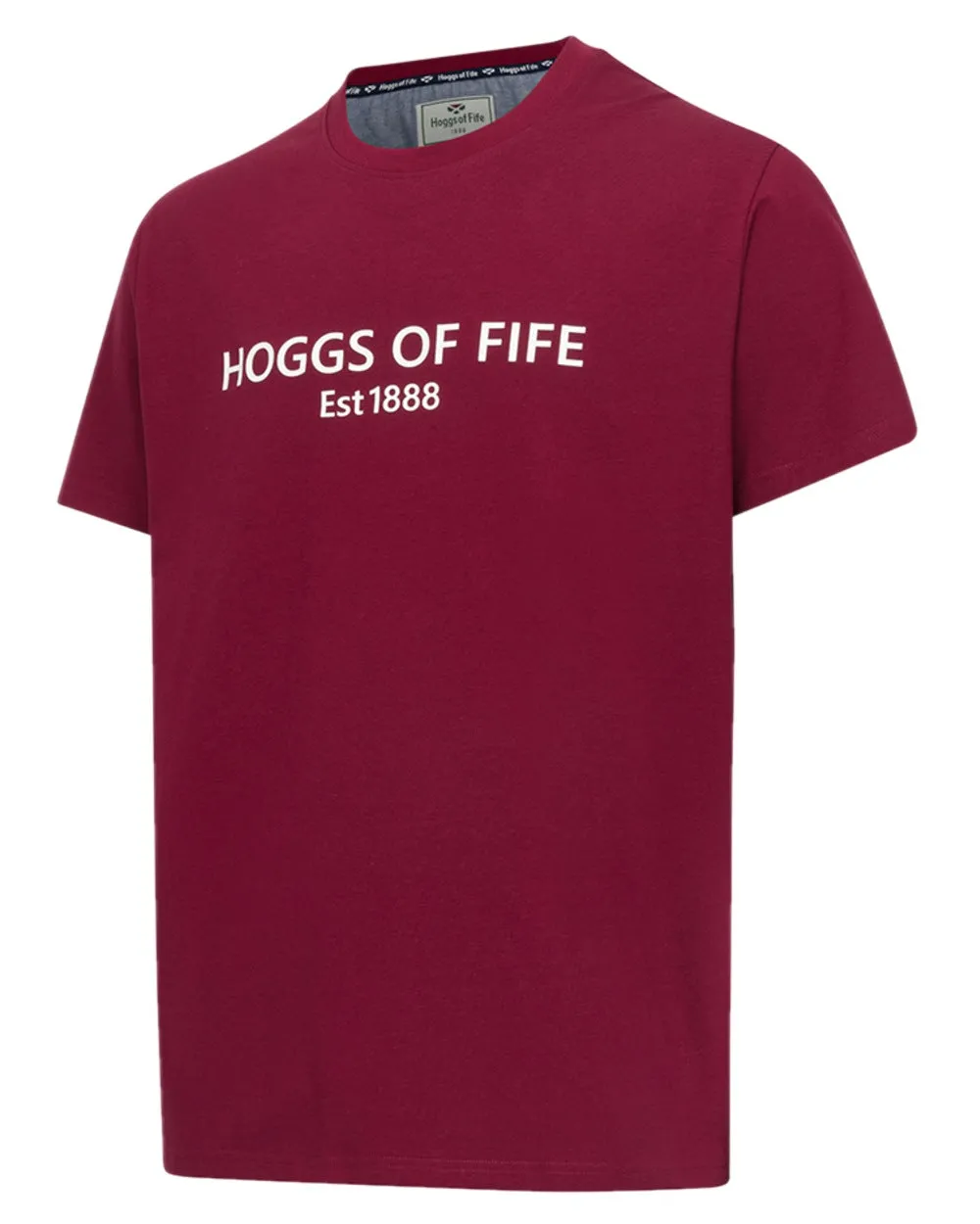 Hoggs of Fife Mens Canonbie Printed T-Shirt Hoggs of Fife
