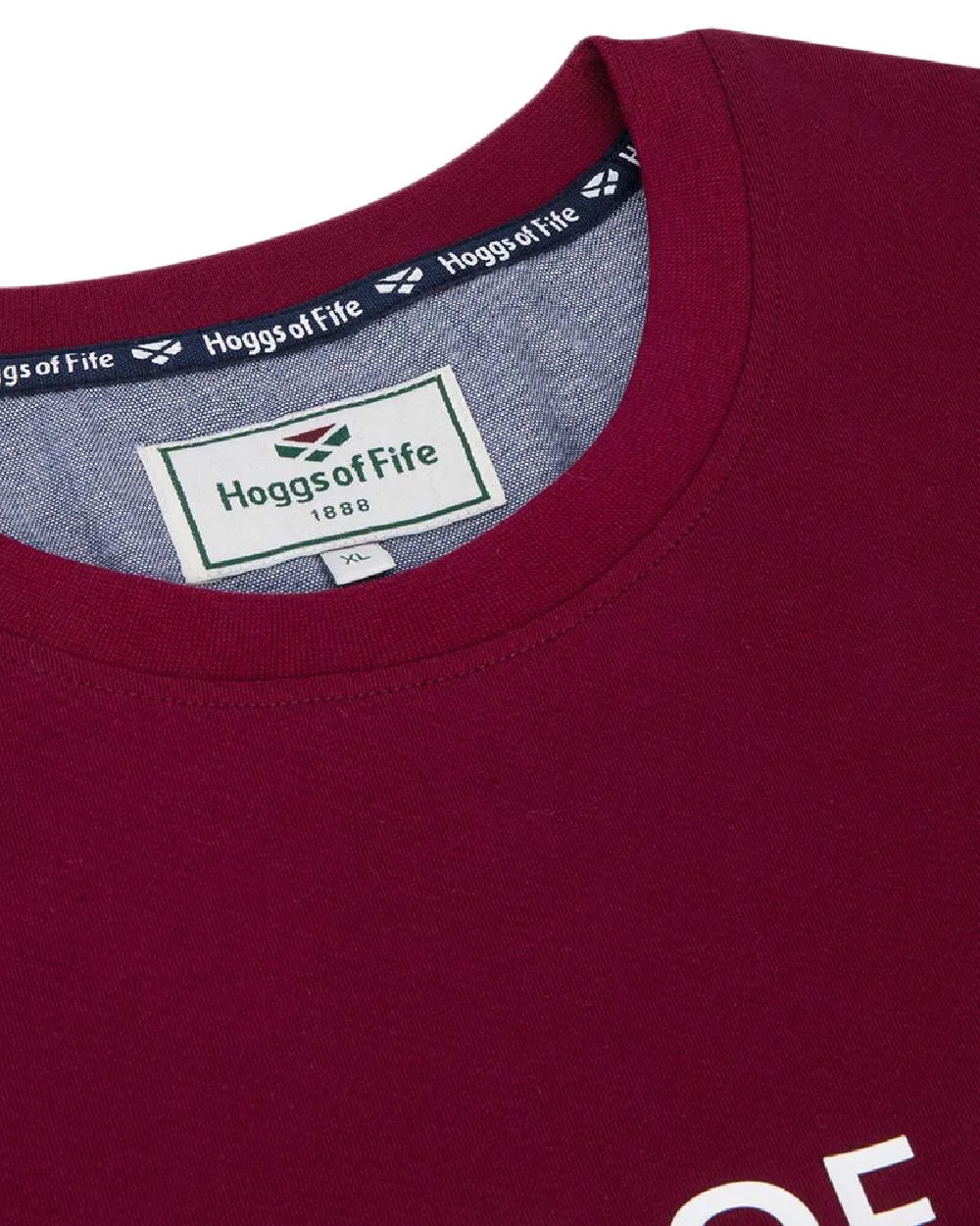 Hoggs of Fife Mens Canonbie Printed T-Shirt Hoggs of Fife