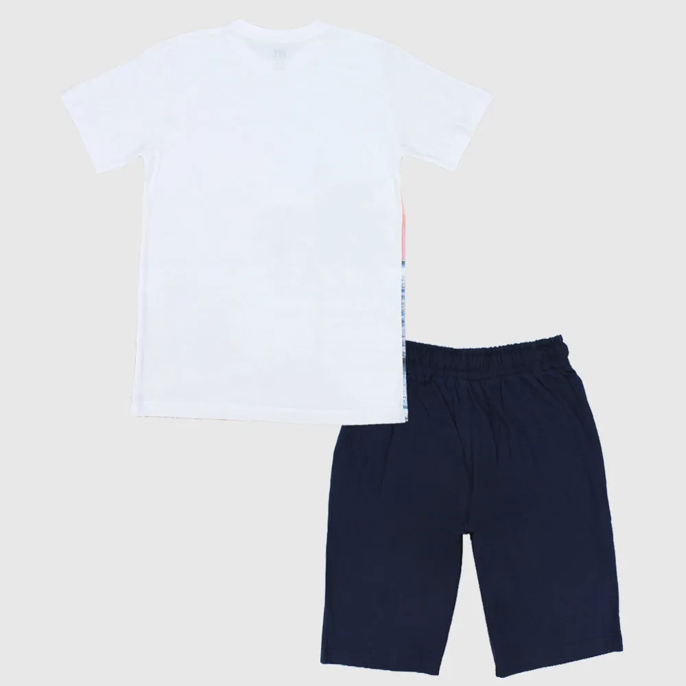 Holidays Short-Sleeved Pajama