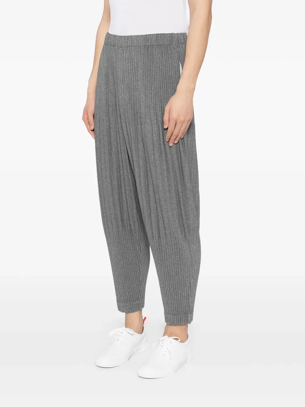HOMME PLISSE ISSEY MIYAKE - Men Heather Pleats Pant Clothing_homme-plisse-iss
