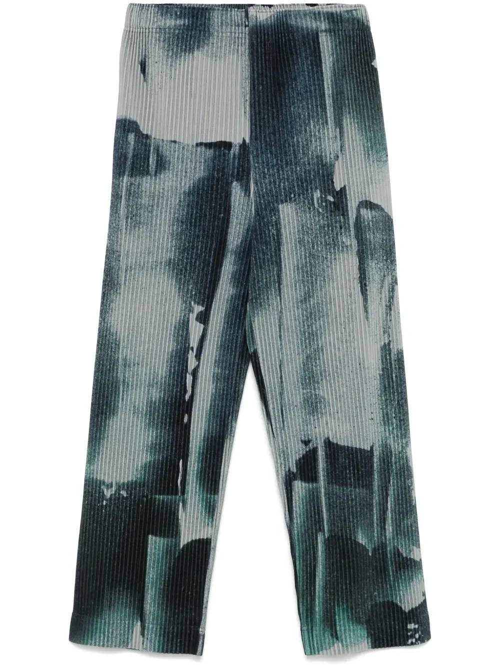 HOMME PLISSE ISSEY MIYAKE - Men Wind Walk Abstract Art Pant Clothing_homme-plisse-iss