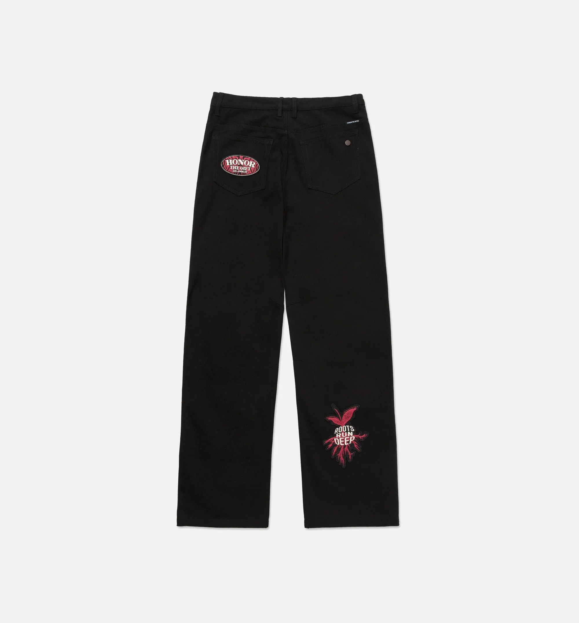 Honor The Gift Clothing Patch Carpenter Mens Pant - Black