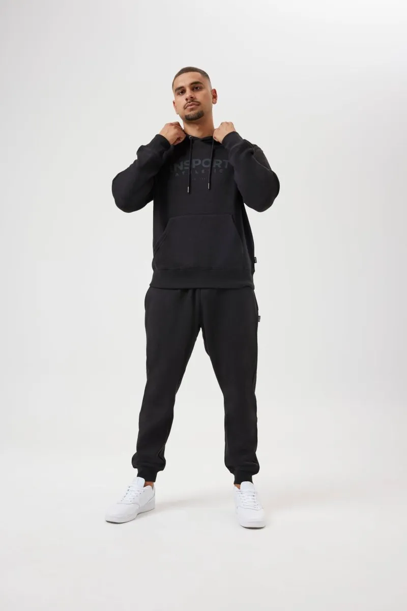 INSPORT MEN'S RALPH BLACK HOODIE Cothing_Mens-Insport