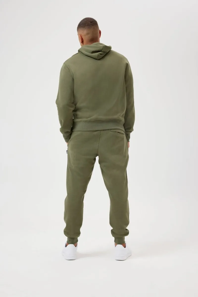 INSPORT MEN'S RALPH MILITARY GREEN TRACKPANT Cothing_Mens-Insport