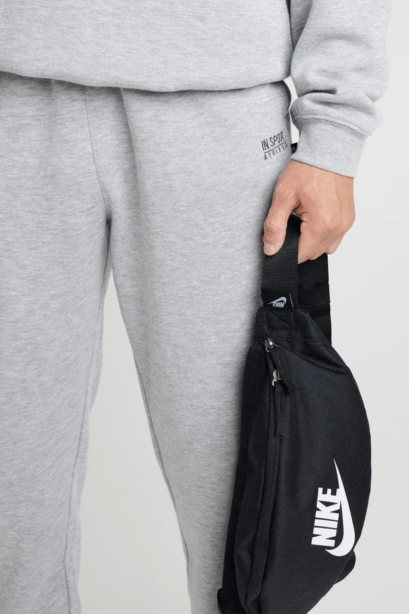 INSPORT UNISEX ALASKA GREY ELASTIC LEG TRACKPANTS Cothing_Mens-Insport