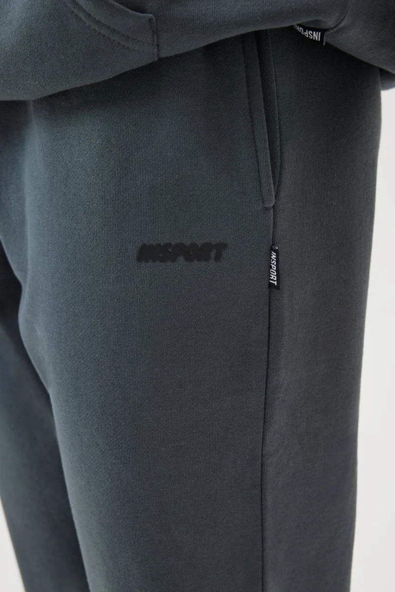 INSPORT UNISEX FRANKIE CARBON BLUE TRACKPANTS Cothing_Mens-Insport