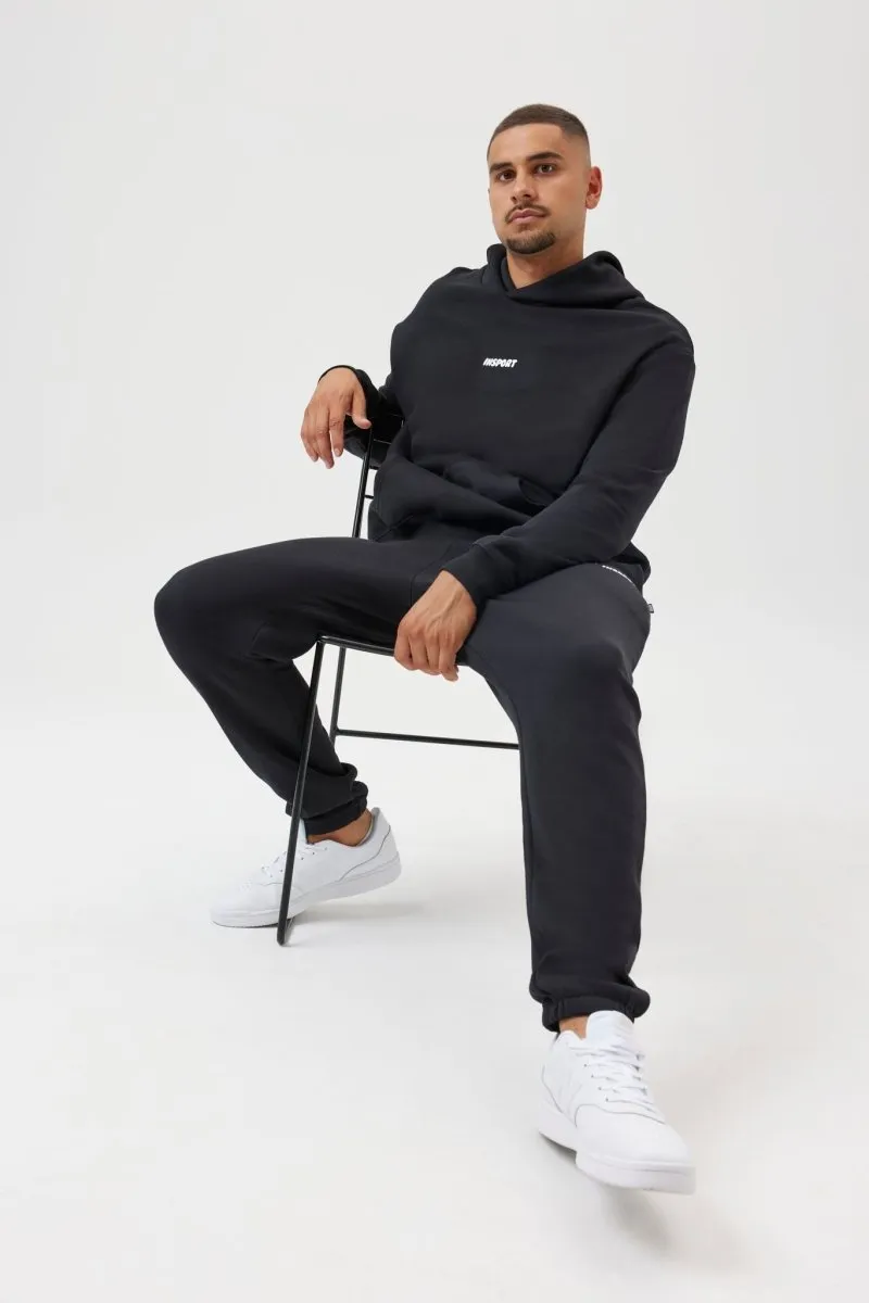 INSPORT UNISEX FRANKIE PANT BLACK Cothing_Mens-Insport