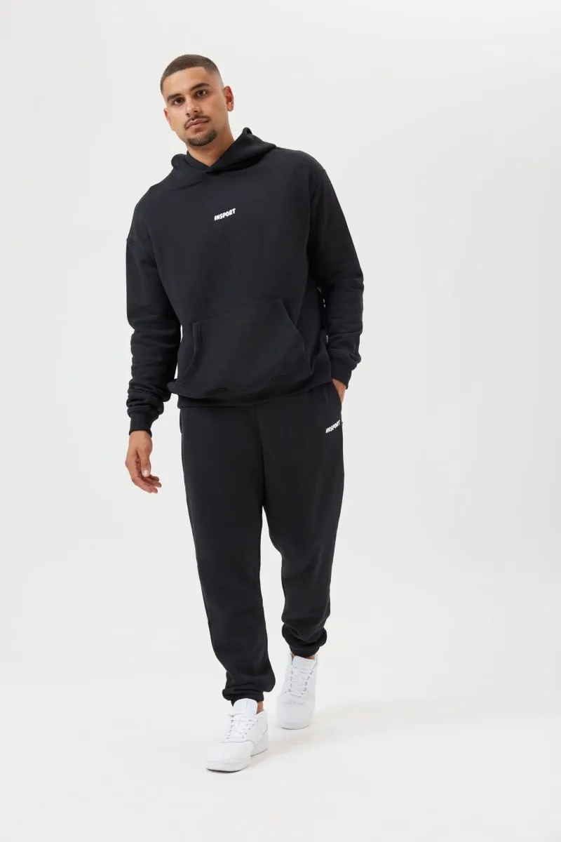 INSPORT UNISEX FRANKIE PANT BLACK Cothing_Mens-Insport