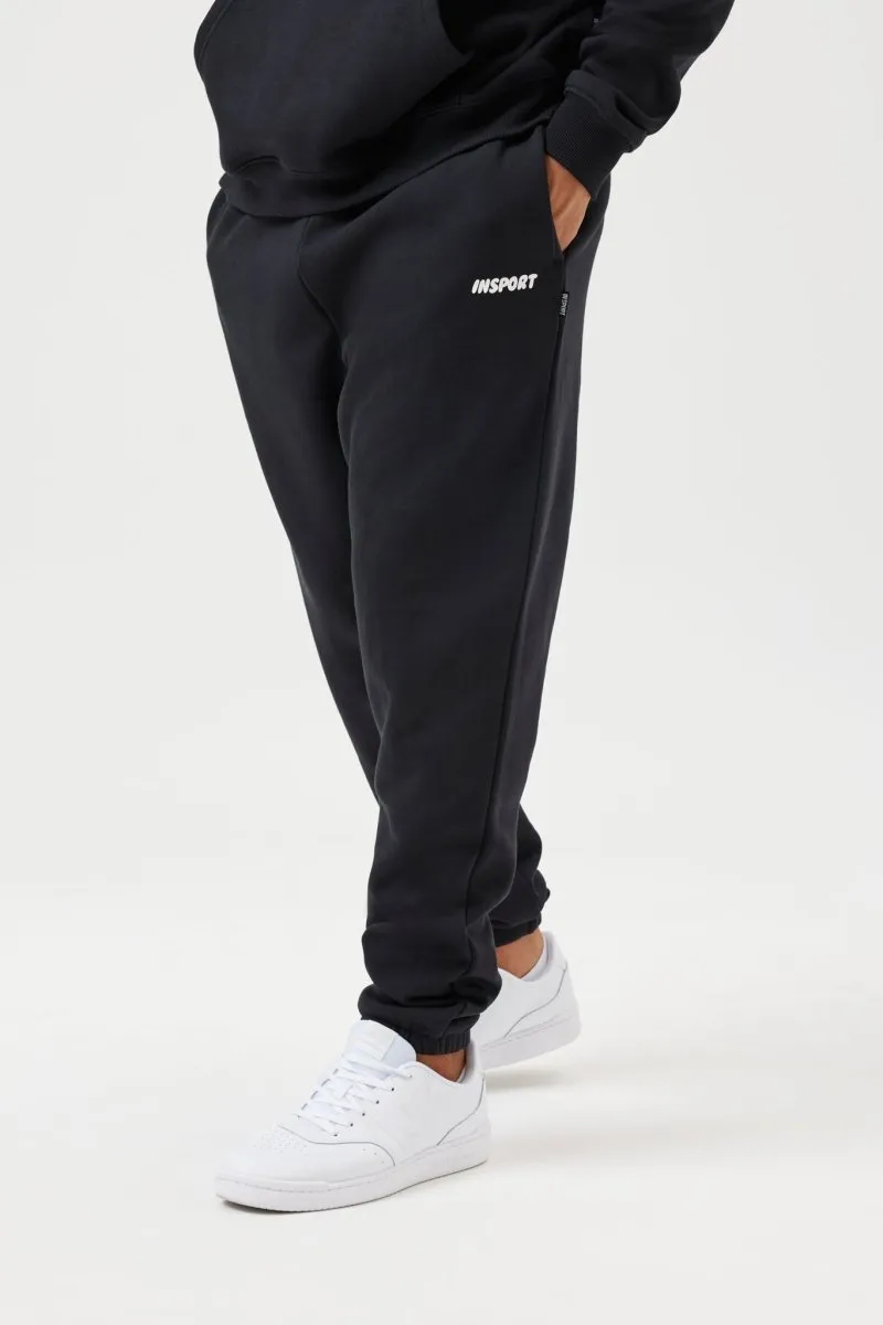 INSPORT UNISEX FRANKIE PANT BLACK Cothing_Mens-Insport