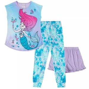 Jellifish Kids Girls Mermaid Pyjamas - 3 pieces ( 4 to 14Y) Babykids Jellifish Kids