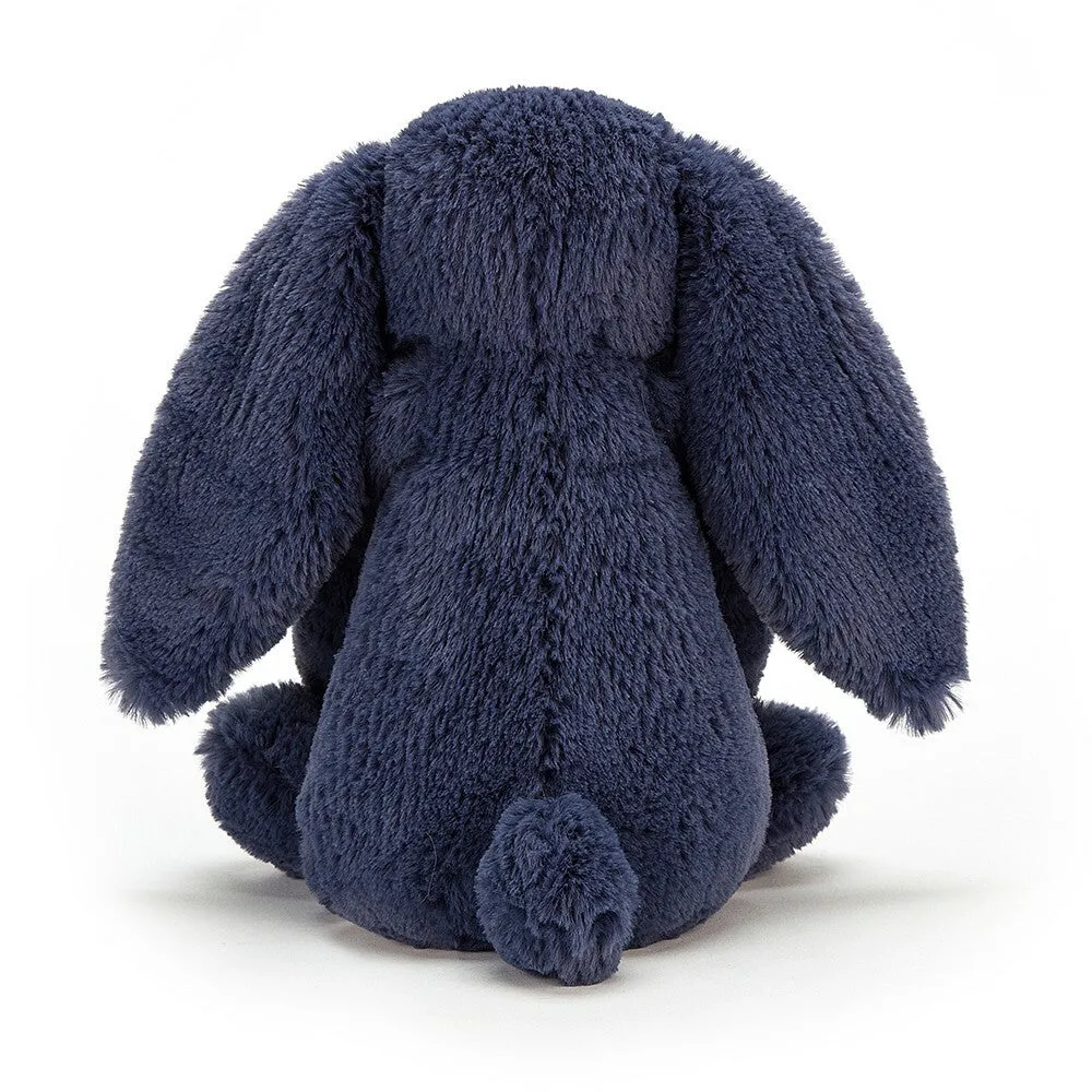 Jellycat Navy Bashful Bunny - Medium