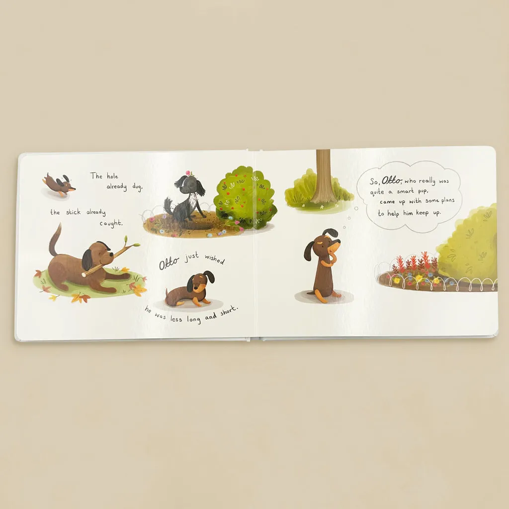 Jellycat Otto Sausage Dog and The Loyal Long Dog Book Gift Set