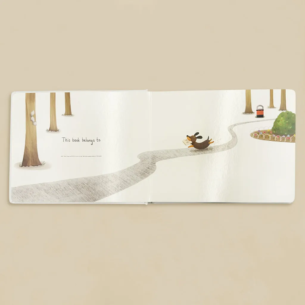 Jellycat Otto Sausage Dog and The Loyal Long Dog Book Gift Set