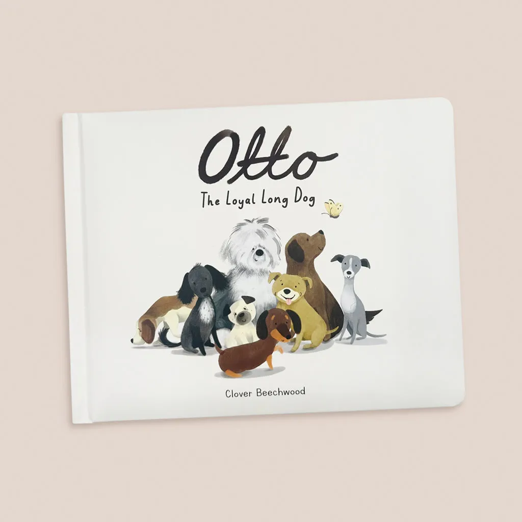 Jellycat Otto Sausage Dog and The Loyal Long Dog Book Gift Set