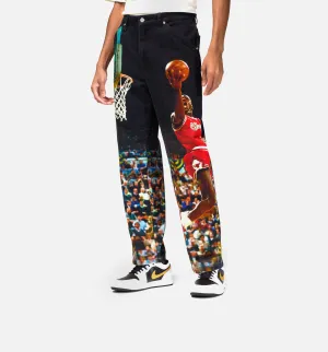 Jordan Clothing Air Jordan All Over Print Twill Mens Pant - Black/Multi