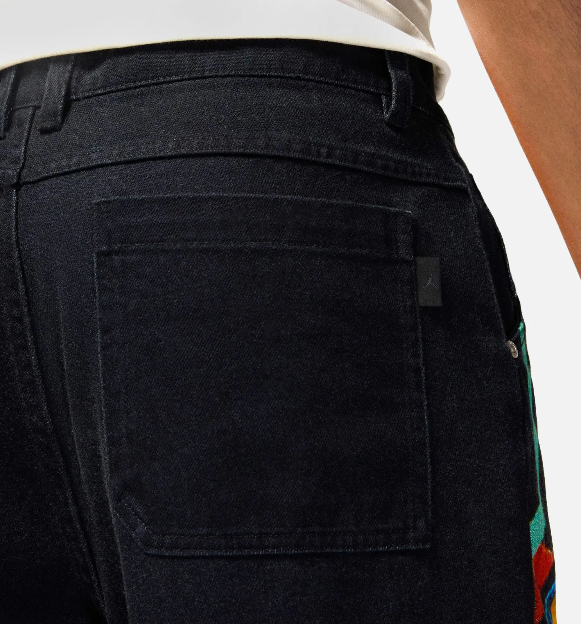 Jordan Clothing Air Jordan All Over Print Twill Mens Pant - Black/Multi