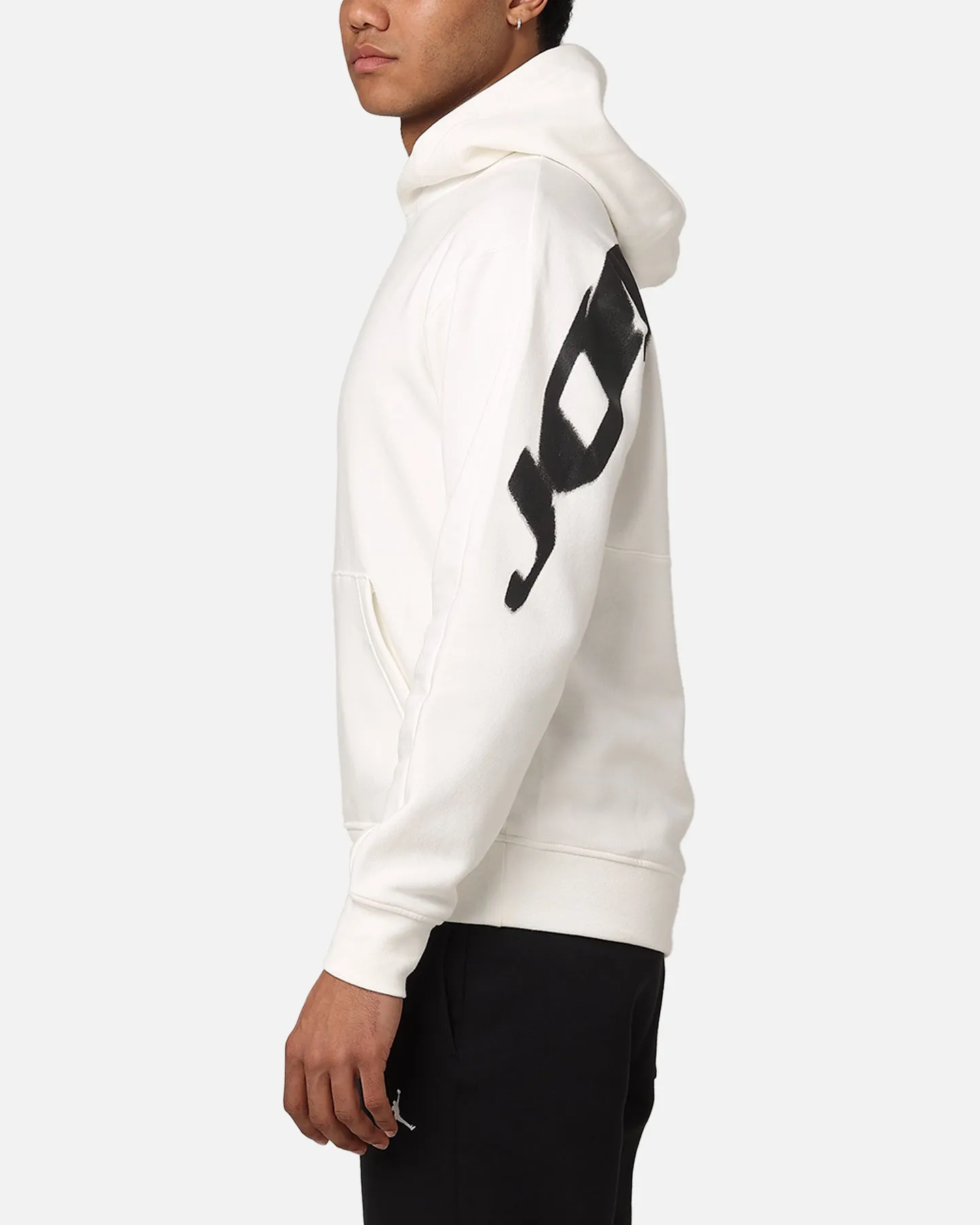 Jordan Jumpman MVP Statement Fleece Pullover Hoodie Sail/Black/Black