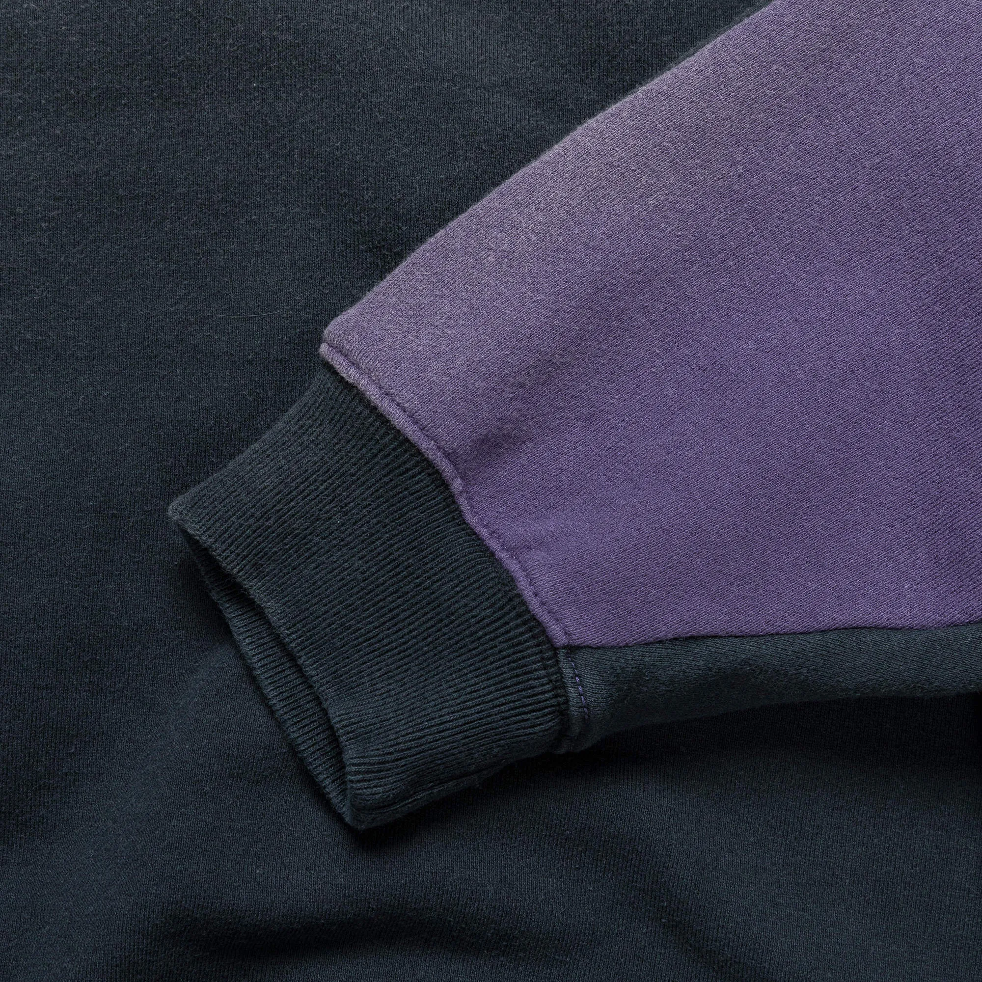 Kapital Clothing SWT Knit 2Tones Remake BIG SWT (BONE) - BLKxPurple