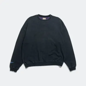 Kapital Clothing SWT Knit 2Tones Remake BIG SWT (BONE) - BLKxPurple