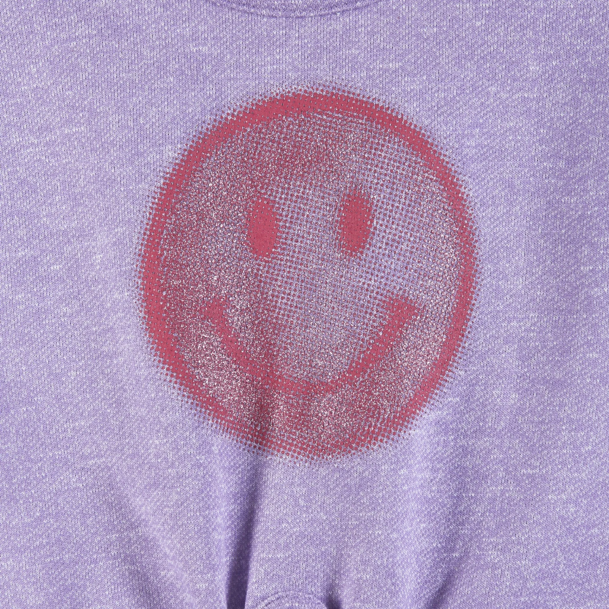 Kids (2-6) Girls Tie-front Top & Short Set | Purple Smiley Face Babykids_Andy-Evan