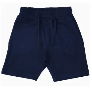 Kids Solid Comfy Shorts - Navy Babykids_Baby-Steps-And-Mish-Kids