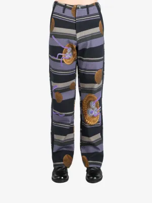 KIKO KOSTADINOV - Men Riadis Printed Trouser Clothing_kiko-kostadinov