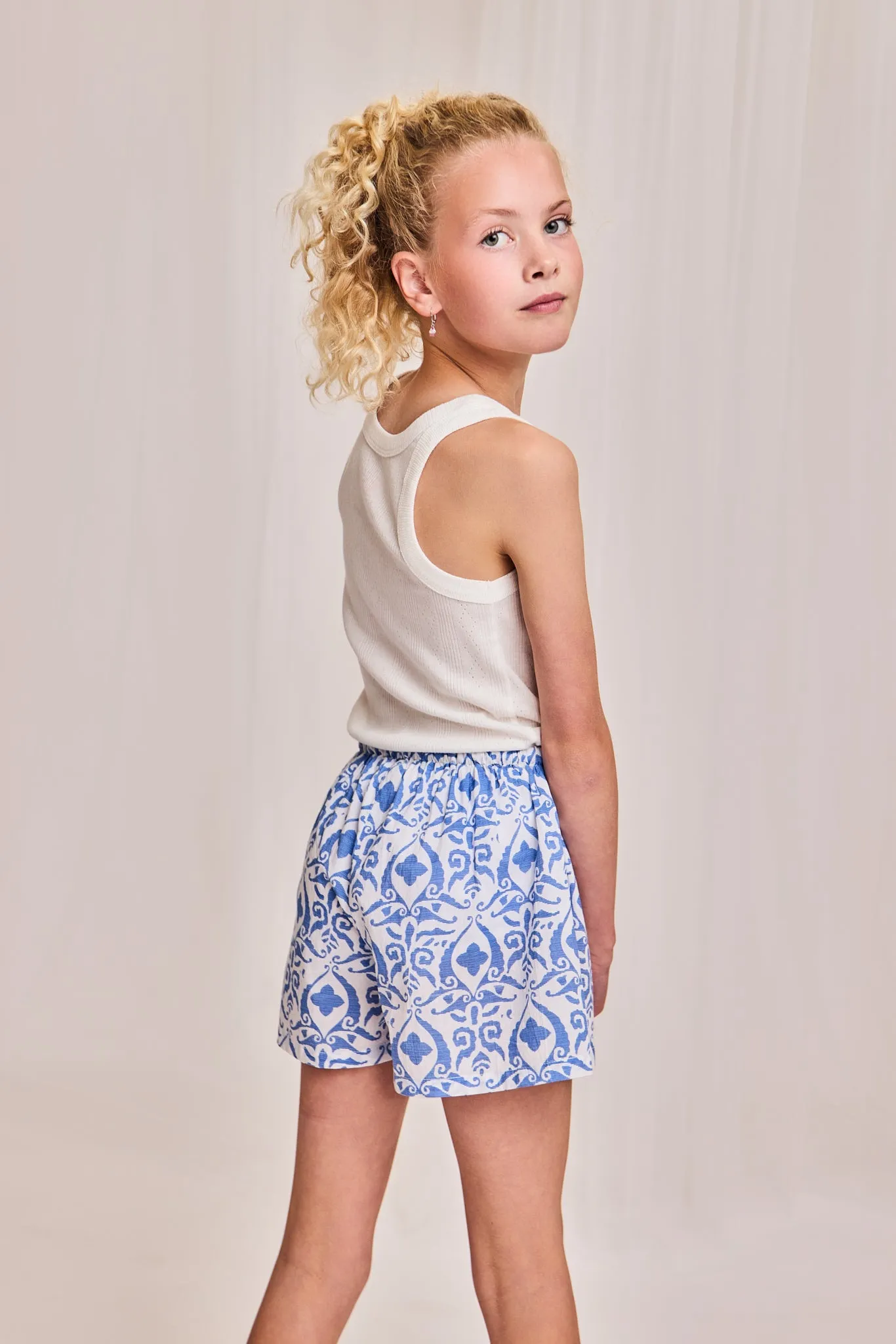 la pajamas shorts top G 009130 - tia kasjmir Ao76 Clothes Boys Girls