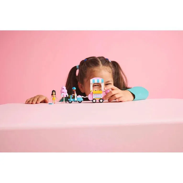 LEGO Friends Candyfloss stand and scooter 42643