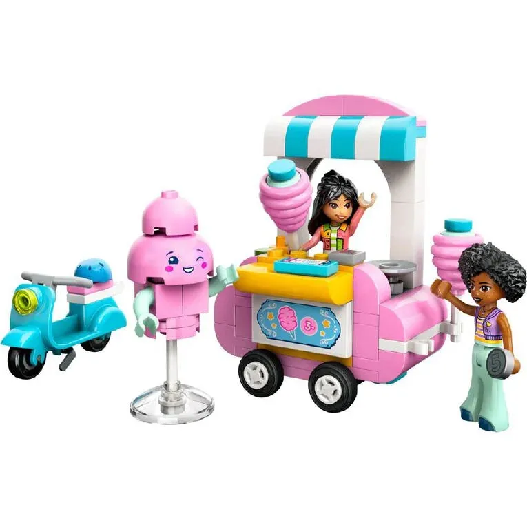 LEGO Friends Candyfloss stand and scooter 42643