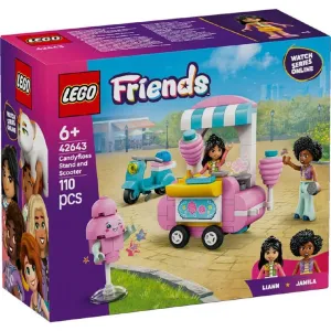 LEGO Friends Candyfloss stand and scooter 42643