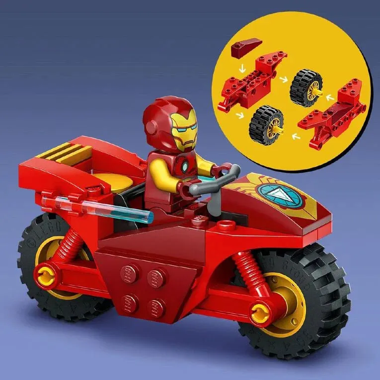 LEGO Super Heroes Marvel Iron Man with Bike and The Hulk 76287