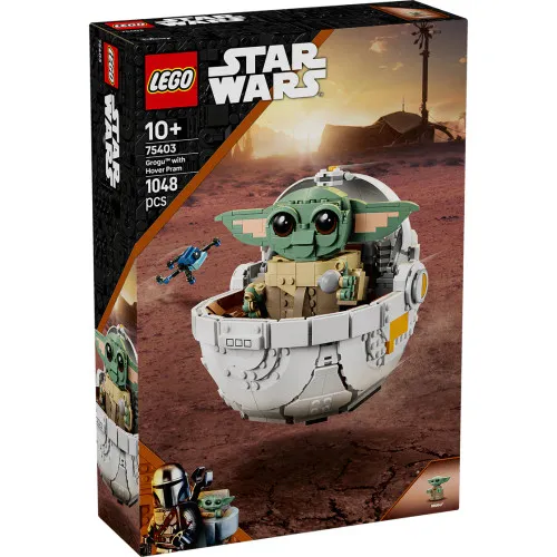 Lego Toys Grougu With Hover Pram