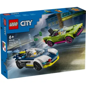 Lego Toys LEGO CITY - 60415 Police Car and Muscle Car Chase