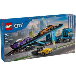 Lego® Toys LEGO® City Car Transporter Truck with Sports Cars 998 Piece Building Set (60408)