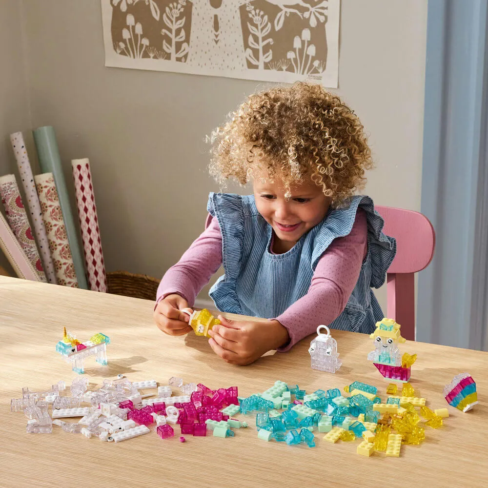 Lego® Toys LEGO® Classic Magical Transparent Box 340 Piece Building Kit (11040)