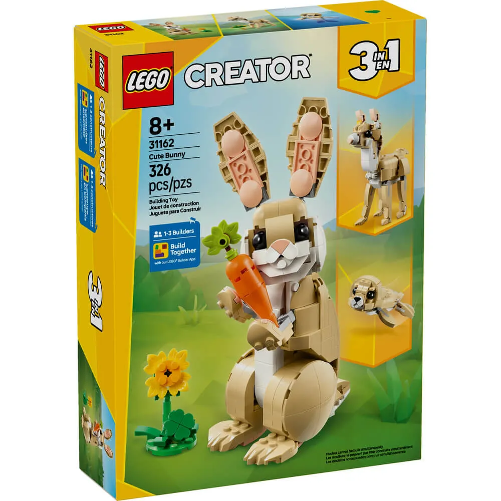Lego® Toys LEGO® Creator Cute Bunny Building Kit 31162