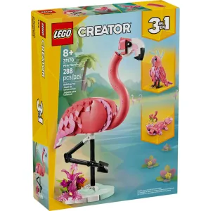Lego® Toys LEGO® Creator Wild Animals: Pink Flamingo 288 Piece Building Kit (31170)