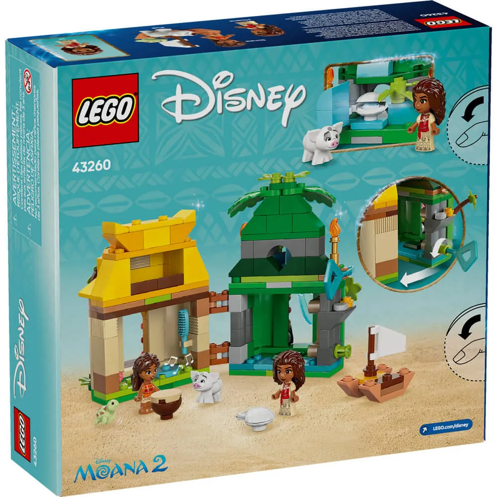 Lego® Toys LEGO® Disney Princess Moana's Island Fun Building Kit 43260