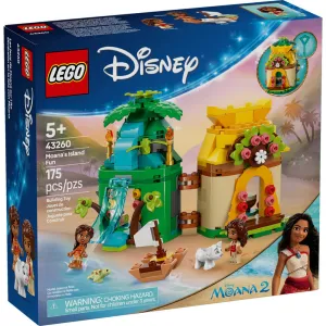 Lego® Toys LEGO® Disney Princess Moana's Island Fun Building Kit 43260