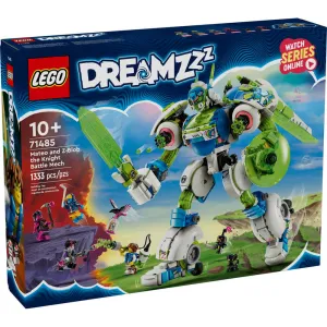 Lego® Toys LEGO® DREAMZzz Mateo and Z-Blob the Knight Battle Mech 1333 Piece Building Set (71485)