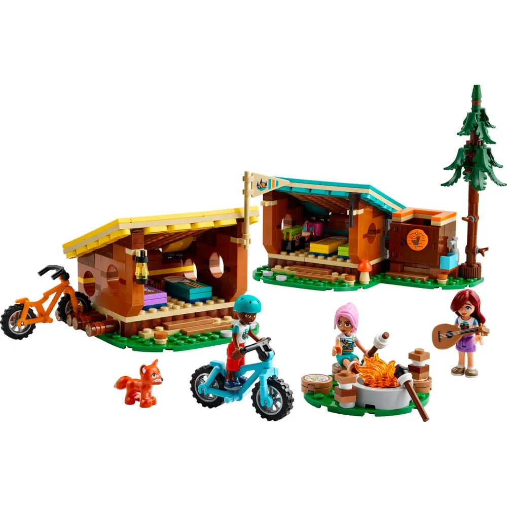 Lego® Toys LEGO® Friends Adventure Camp Cozy Cabins 437 Piece Building Set (42624)