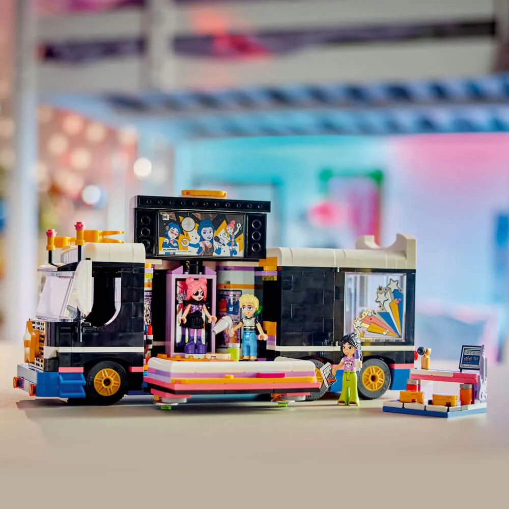 Lego® Toys LEGO® Friends Pop Star Music Tour Bus Toy 42619
