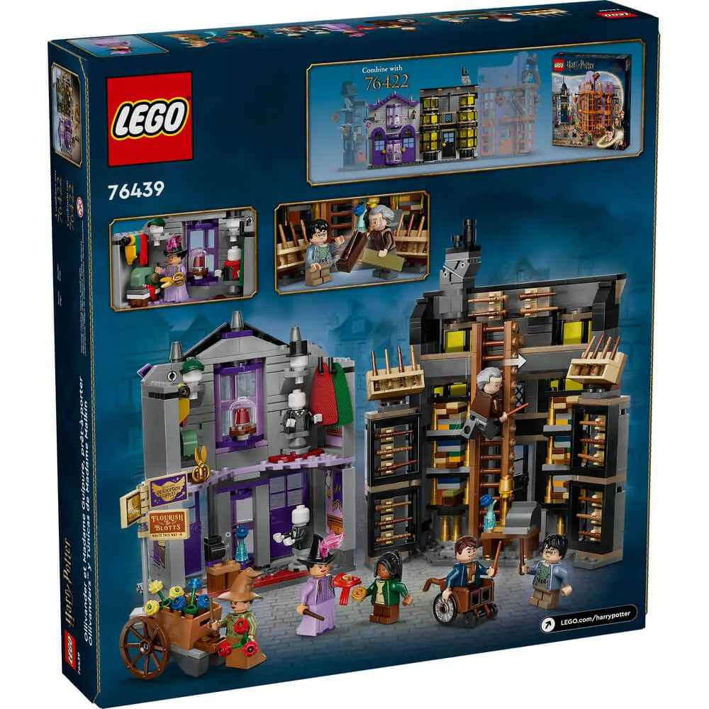 Lego® Toys LEGO® Harry Potter Ollivanders & Madam Malkin's Robes 744 Piece Building Set (76439)