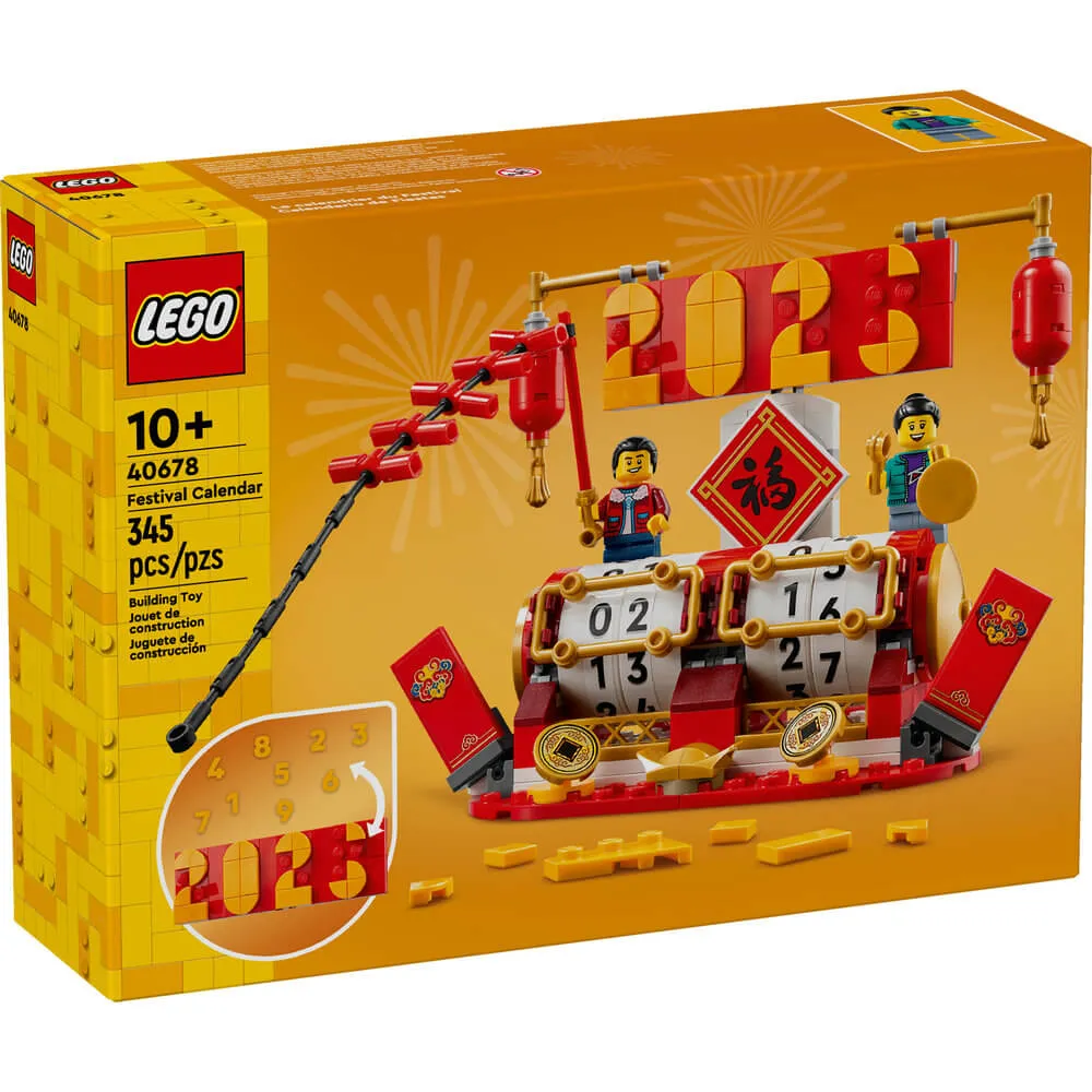 Lego® Toys LEGO® Iconic Festival Calendar Building Kit 40678