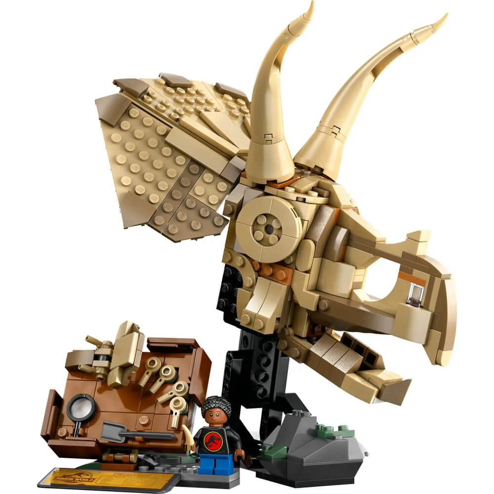 Lego® Toys LEGO® Jurassic World Dinosaur Fossils Triceratops Skull Building Kit 76969