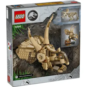 Lego® Toys LEGO® Jurassic World Dinosaur Fossils Triceratops Skull Building Kit 76969